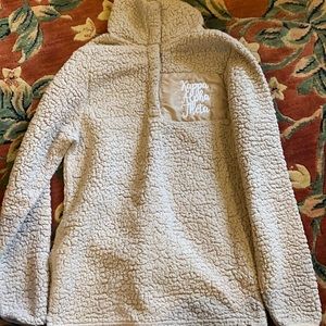 Button up teddy sweatshirt Kappa Alpha Theta